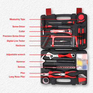 Prabal Tools 126 Pieces Hand DIY Tool Kit