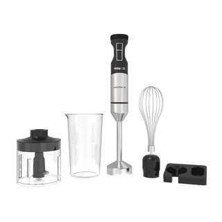 Mewto Voltra-X Hand Blender 1000W with Accessories | Powerful DC Motor | Silent Operation | High-Grade SS Blade