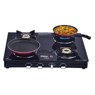 Mewto Glint Glass cooktop MS 4 Burner
