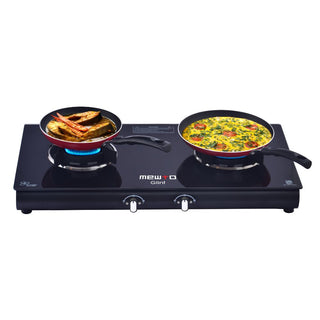 Mewto Glint Glass cooktop MS 2 Burner