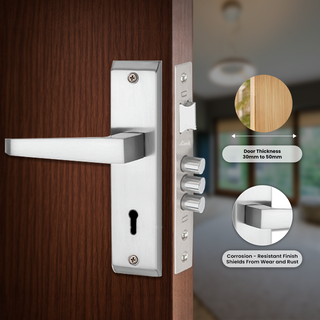 Link 2001 Mortise Set Bullet Lock 6 Lever Sleek SS | Special Offer