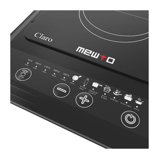 Mewto Claro Induction Cooktop 1200W Push Button