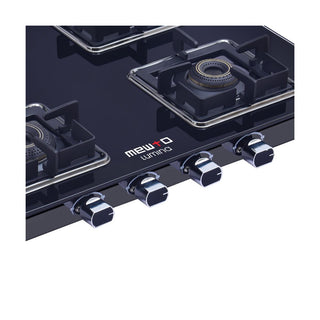 Mewto Lumina Gas Cooktop- SS Slim 4 Burner
