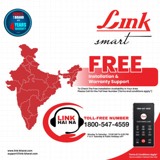 Link Smart Vitron Digital Biometric Door Lock (Mobile app with Wi-Fi, Gold) COMBO