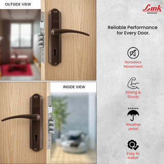 Link 1005 Mortise Set Lock 6 Levers Sleek PC | Special Offer