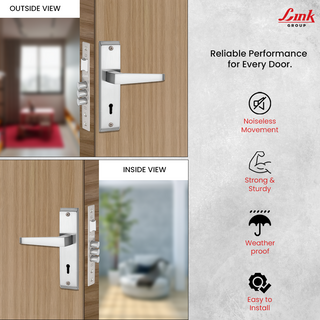 Link 2001 Mortise Set Bullet Lock 6 Lever Sleek SS | Special Offer