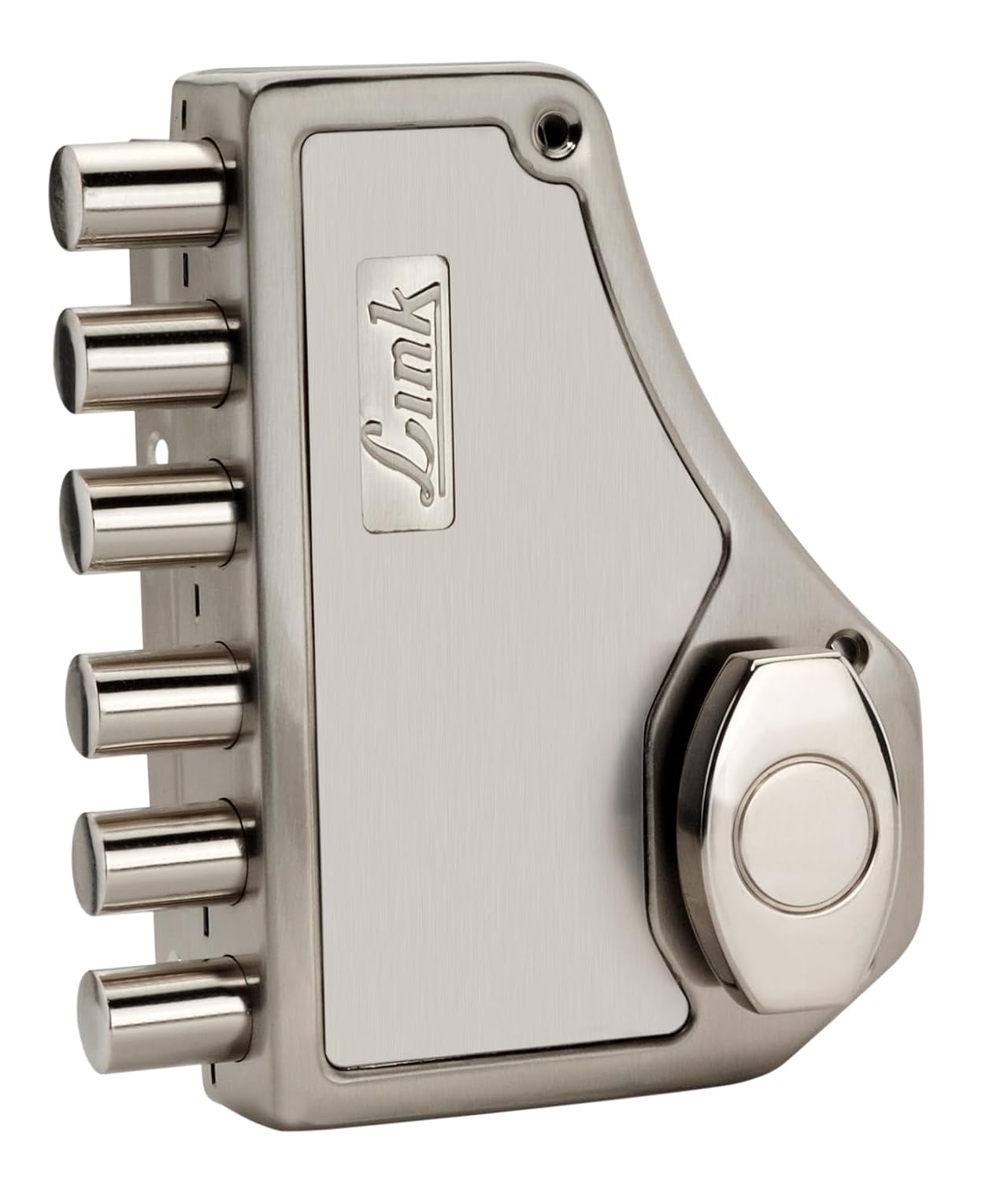 Link Voltsrtom Dead Bolt With Latch OSK SS