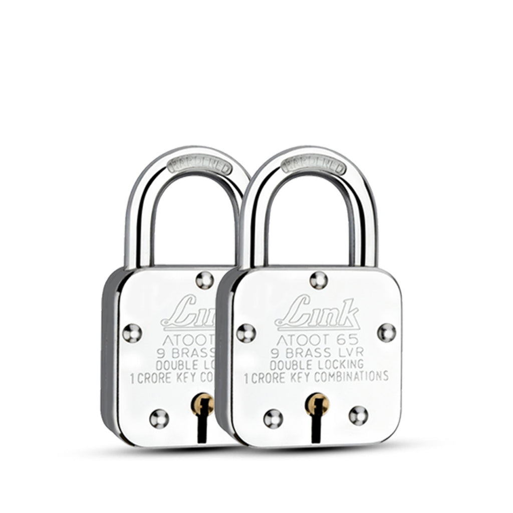 Link Atoot 65MM | 1 Crore Key Combinations | Steel Body | Hardened Sha ...