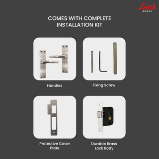 Link 2021 1401 BL SS Mortise Handle | Special Offer