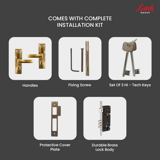 Link SP4 7"" KY Handle Set with 1001 Bullet Lock ATQ | Special Offer