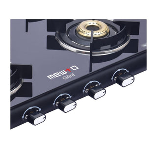 Mewto Glint Glass cooktop MS 4 Burner