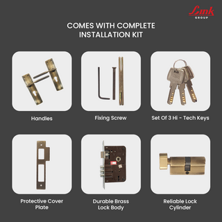 Link CARNATION 8"" HT Handle Set with 5110 OSK ATQ | Special Offer