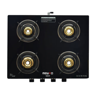 Mewto Glint Glass cooktop MS 4 Burner