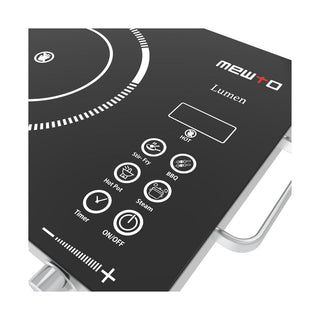 Mewto Lumen Infrared Cooktop 2200W SS Finish With Acc.