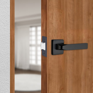 Link Mortise Handle Fixio BABY LATCH BLACK