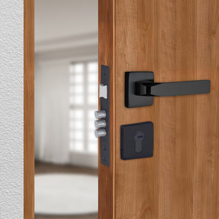  Link Mortise Handle Fixio ROSE OSK BLACK 