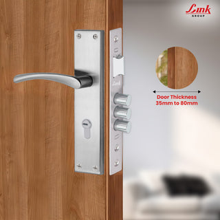 Link Mortise Handle Prima CY 8" PLATE BSK SS