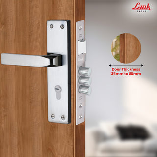 Link Mortise Handle Fixio CY 8" PLATE OSK SS