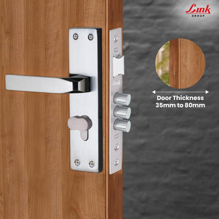 Link Mortise Handle Fixio CY 8" PLATE OSK SS