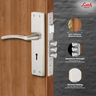 Link Mortise Handle Aurum KY 8" PLATE SS