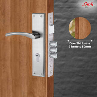 Link Mortise Handle Prima CY 8" PLATE BSK SS