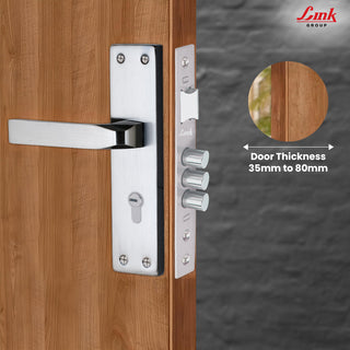 Link Mortise Handle Fixio CY 8" PLATE BSK SS