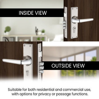 Link CARVO  8" HT  Handle Set with 5210 BSK SS