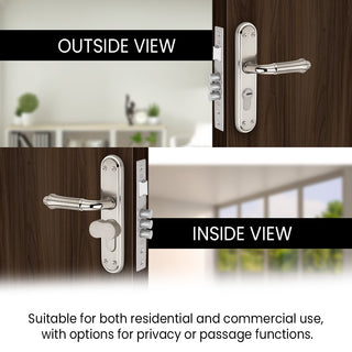 Link Lotus  8" HT CY Handle One Side Key | Complete Set with SS Finish