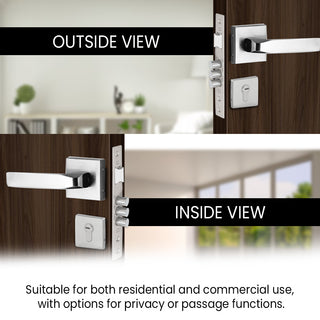 Link Mortise Handle Fixio ROSE BSK SS
