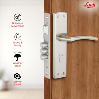 Link Mortise Handle Aurum CY 8" PLATE OSK SS