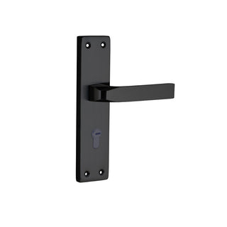 Link Mortise Handle Fixio CY 8" PLATE BSK BLACK