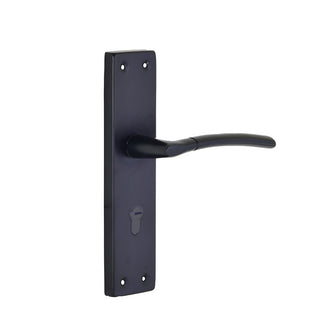 Link Mortise Handle Aurum CY 8" PLATE BSK BLACK