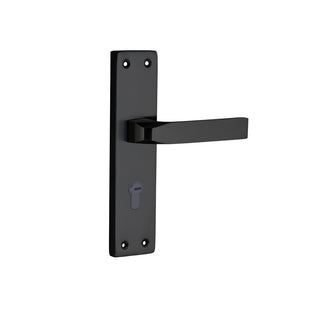 Link Mortise Handle Fixio CY 10" PLATE BSK BLACK