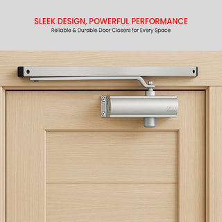 Link Hold Open Surface Door Closer 65 kg S.S.