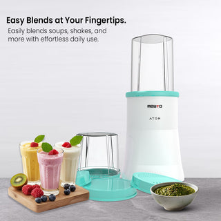  Mewto Atom Nutri Blender 400W Copper Motor, 2 Jar 