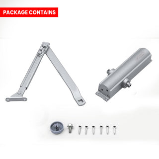 Link Hold Open Surface Door Closer 65 kg S.S.