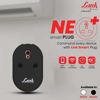 Link Smart NEO+ Wi-fi Smart plug 16A (Black)