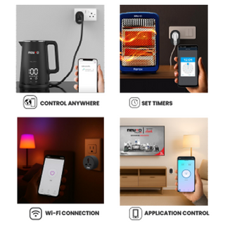 Link Smart NEO+ Wi-fi Smart plug 16A (Black)