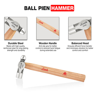 Prabal Tools Ball Pien Hammer 500Gm