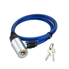 Link Multipurpose Cable Lock 50 Cm Length For Cycles, Bikes, Helmets & Scooters | 2 Keys | 1 Lock | CL-01 (Pack Of 1)