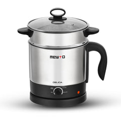 Link Mewto Delica Multi Kettle 600W – 1.5L Stainless Steel Kettle with Egg Boiler