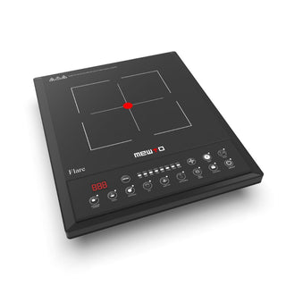 Mewto Flare Induction Cooktop 1600W Push Button With Display