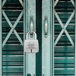 Link Gravi-T 70mm Heavy Duty Padlock | Lock for Home Door, Office, Shop, Travel | Tough CR Body | Hardened Steel Shackle, | Double Locking System | 3 Silver Keys | 2 Lakh Key Combinations