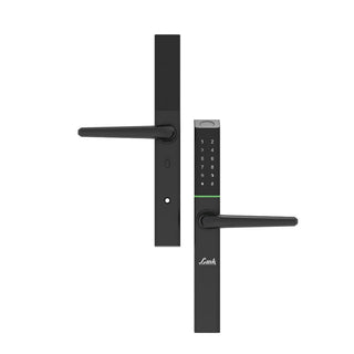 Link Smart Slimtron Digital Biometric Door Lock for Aluminium frame door (Mobile app with Wi-Fi, Black)