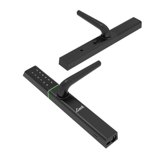 Link Smart Slimtron Digital Biometric Door Lock for Aluminium frame door (Mobile app with Wi-Fi, Black)