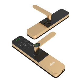 Link Smart Vitron Digital Biometric Door Lock (Mobile app with Wi-Fi, Gold) COMBO