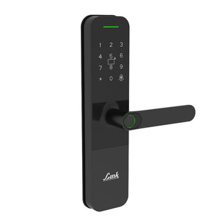Link Smart Vitron Digital Biometric Door Lock (Mobile app with Wi-Fi, Black)