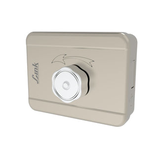 Link Smart Flexi Digital Biometric Rim Lock for Main Door (Mobile app with Wi-Fi, Black) COMBO