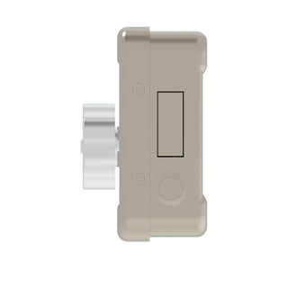 Link Smart Flexi Digital Biometric Rim Lock for Main Door (Mobile app with Wi-Fi, Black) COMBO