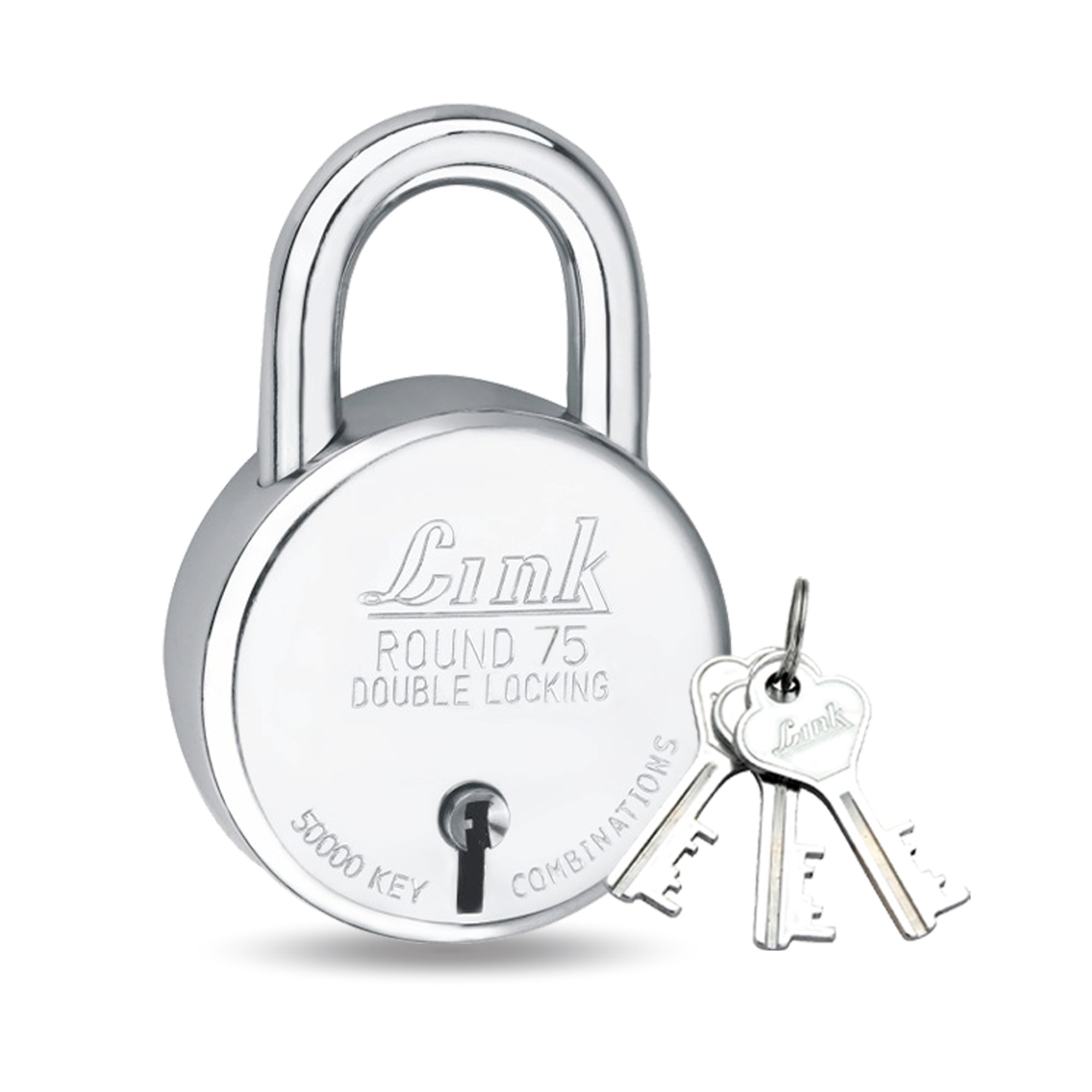 Link New Round BCP 75 MM Padlock